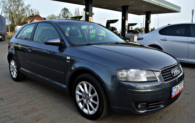 Audi A3 cena 6900 przebieg: 330000, rok produkcji 2004 z Łęczna małe 56